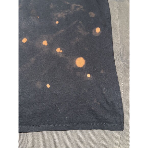 Distressed BALMAIN black white B logo gold military buttons tshirt FR34 XXS - Picture 13 of 16